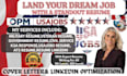 write ats optimized federal resume for usajobs, veterans military civilian