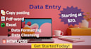 assist in data entry and data analysis