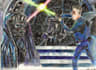 draw you as a jedi or sith in an epic star wars scene