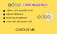 implement upgrade odoo module v10 to v18 , install odoo customization automation