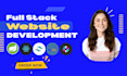 build functional and responsive business websites using front end and full stack