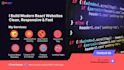 build a modern responsive react website with tailwind CSS and firebase
