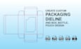 create packaging dieline, print ready box layout, guidelines