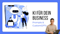 make custom gpts or customised prompts for your business