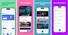 develop flutter mobile apps with complete backend