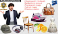 do clipping path multipath cutout photo and backgrounds removal
