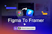 build framer no code website design development,