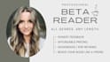 beta read your fiction novel and provide honest feedback
