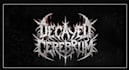 make death metal logo with texture and chrome effect