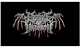 make death metal logo with texture and chrome effect