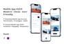 create professional mobile app uiux design using figma