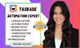 setup project taskade automation and integration
