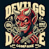 make a custom devil face mascot logo design