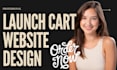 craft and design a stunning launch cart store for your brand