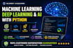 do machine learning, deep learning, ai and data science projects in python