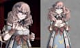 draw 2d anime danganronpa sprites,character reference sheets, and custom fanart