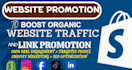 organic website, shopify marketing, ecommerce website promotion