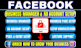 set up facebook business manager and ad account with expert fb ads consultation