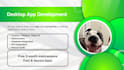 develop a desktop application for windows