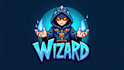 make eye catching wizard magic mascot logo with express delivery