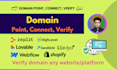connect and verify your domain to any platform