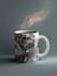 do custom typography or text graphics design for coffee, mug, totebag or hat ca