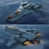 draw high quality spaceship concept
