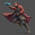design futuristic sci fi characters with armor