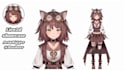 draw and rigging male or female vtuber model, 2d vtuber, 3d vtuber character