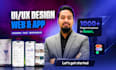 do website ui ux design mobile app design using figma app ui