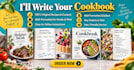write a delicious cookbook or recipe ebook for you