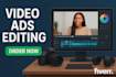do professional video ads and editing
