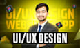 do website ui ux design app design figma website design using figma