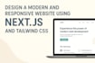 build a modern and fast website using nextjs