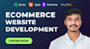 develop a professional e commerce website using django, python, and bootstrap