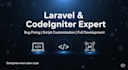 develop, customize, fix PHP laravel, codeigniter and custom web applications