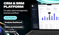 develop custom sales CRM platform lead tracking dashboard data management system