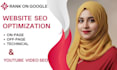 do monthly seo service for your website