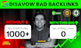 safely disavow toxic bad backlinks and submit to google gsc