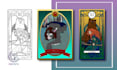 create a custom card art for games