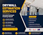 do drywall takeoff and cost estimation