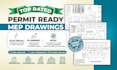 do mep plan, electrical drawing, plumbing, hvac, city permit