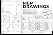 do mep plan, electrical drawing, plumbing, hvac, city permit