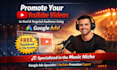 youtube video promotion via google ads to real and targeted audience