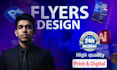create attractive flyers and posters