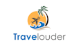 design modern construction, travel logo