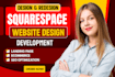 build squarespace website design and redesign custom website development