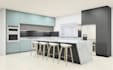 create custom kitchen design with 2020 2d and 3d render