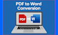 convert PDF to word, excel, or powerpoint quickly