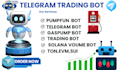 do telegram bot, pumpfun bot evm solana volume bot, sui gas pump trading bot ton
